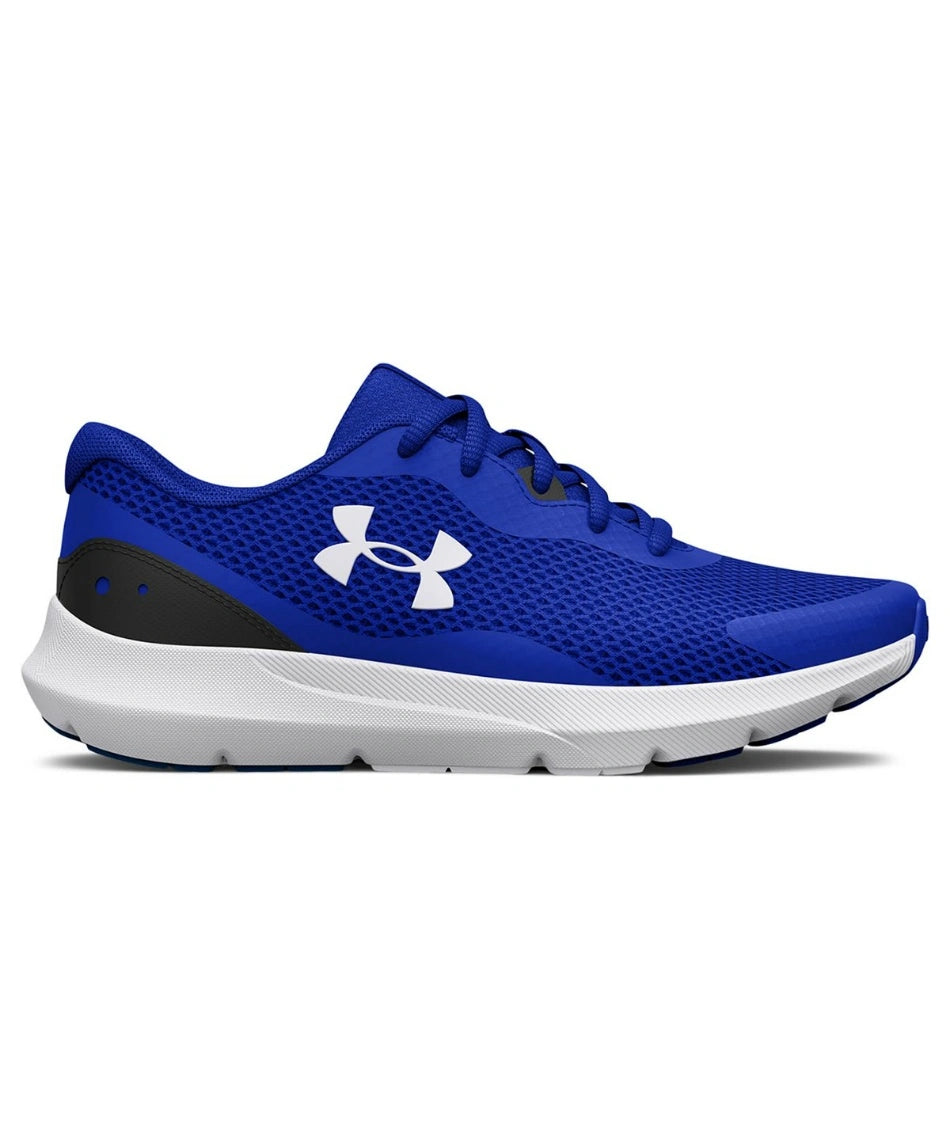 UA Surge 3 Runner Kids Blue/White