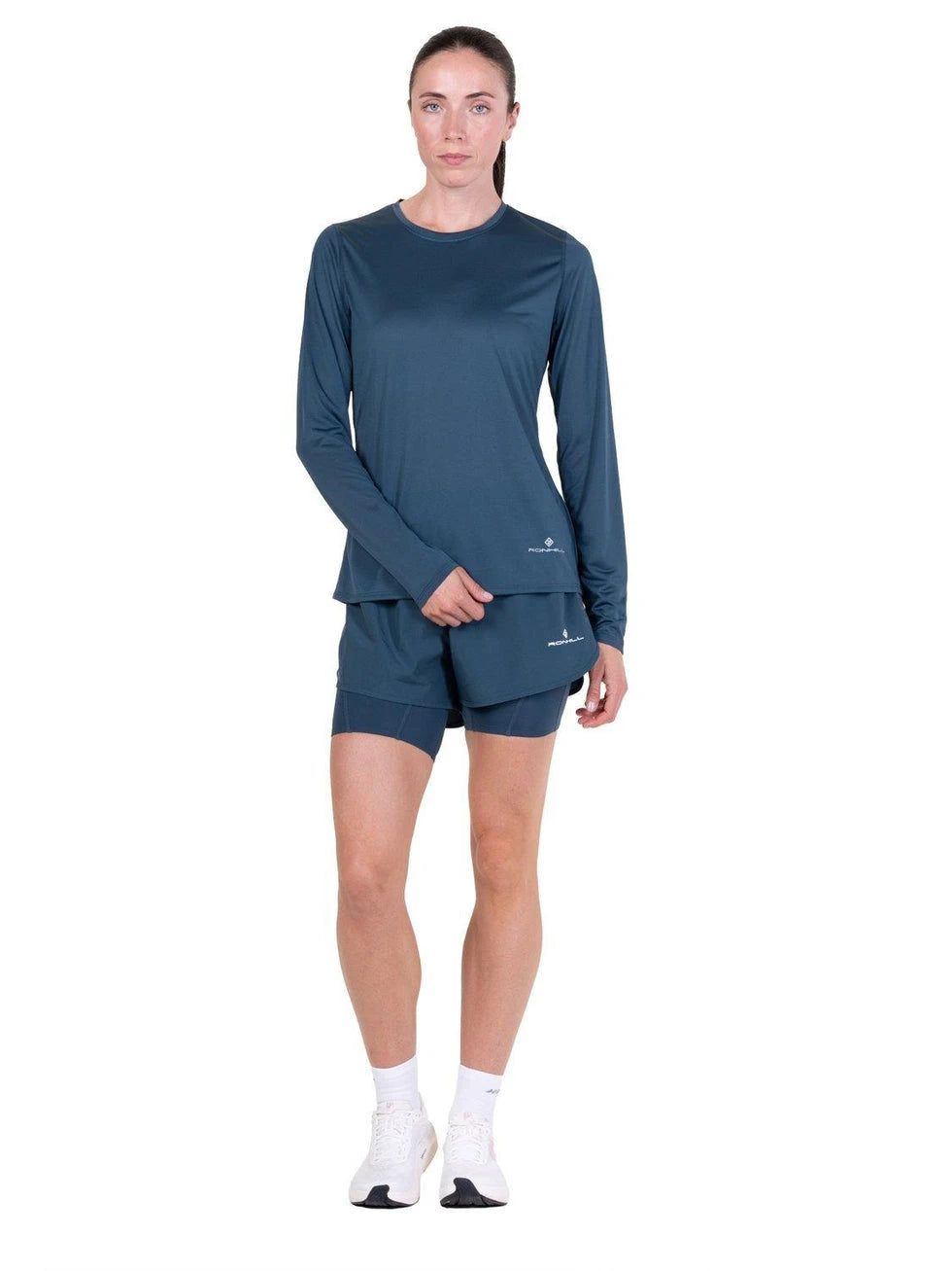 Ronhill Long Sleeve Core T-Shirt W Evening Haze
