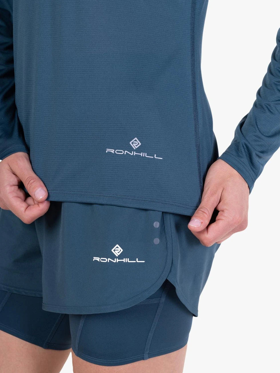 Ronhill Long Sleeve Core T-Shirt W Evening Haze
