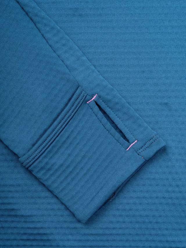 Ronhill Tech Winter 1/2 Zip Top W Legion Blue/Orchid