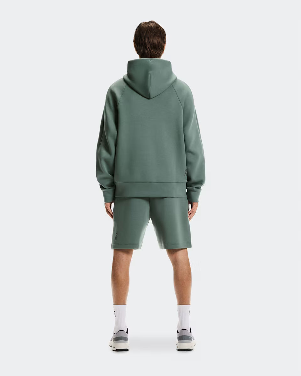 ON Focus Tech Zip Hoodie M Olive
