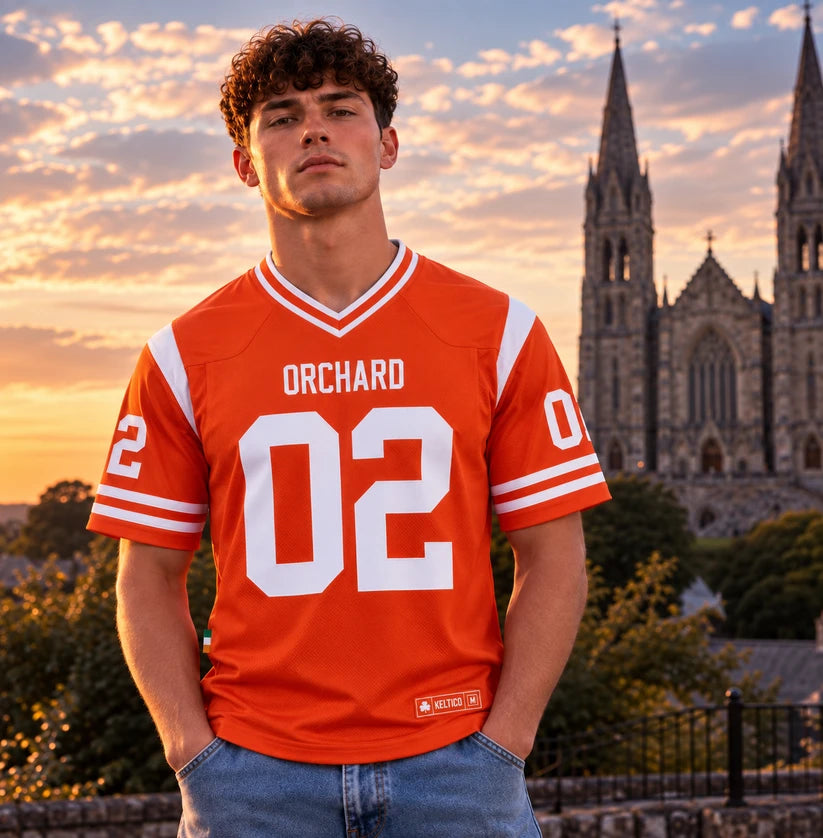 Keltico Armagh Orange Heritage American Football Jersey