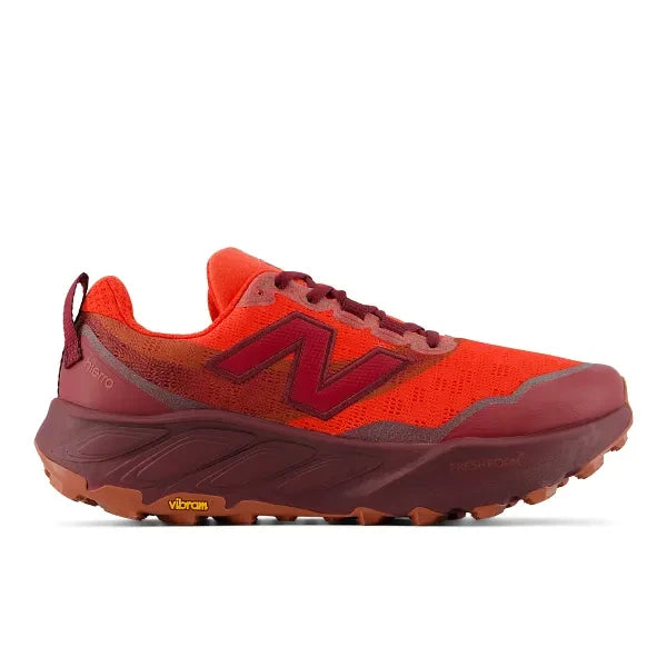 NB Men's Fresh Foam X Hierro v9 - Mulled Wine / Neo Flame