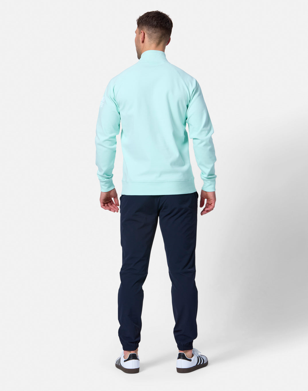Gym + Coffee Chill Half Zip M Mint