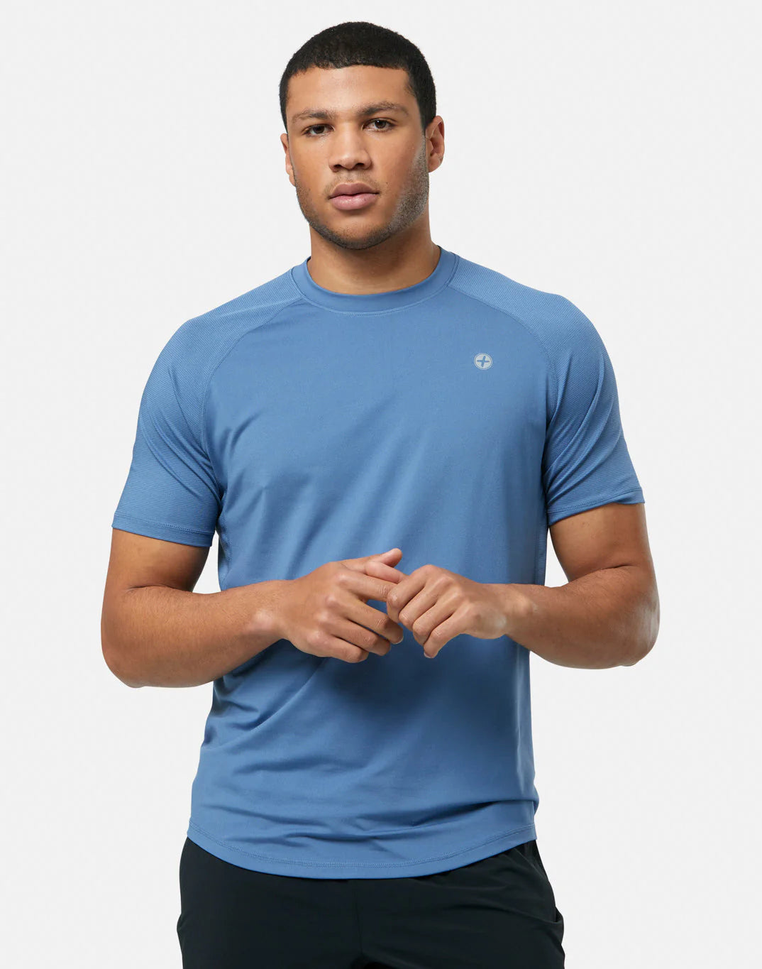 Gym + Coffee Relentless Tee M Oasis Blue