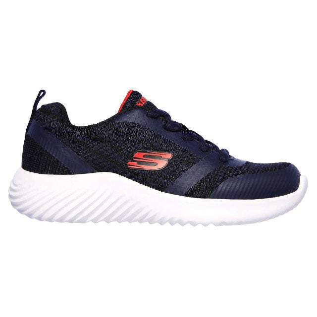 Skechers Bounder Runner Kids Navy/Red