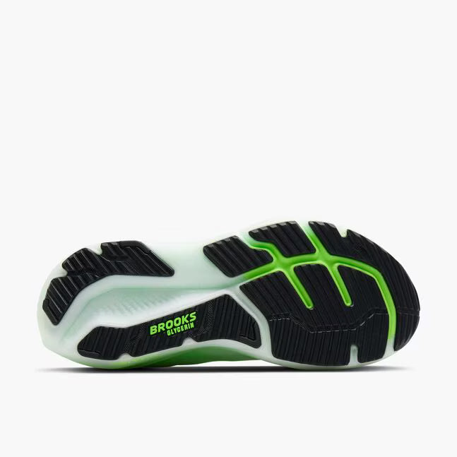 Brooks Glycerin 23 M White/Green Gecko
