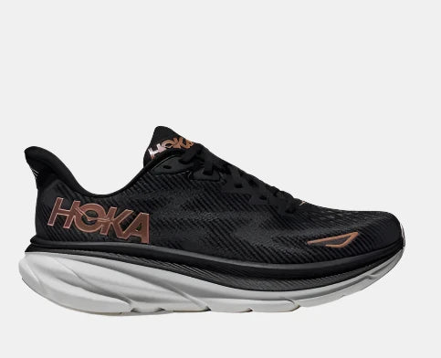 Hoka Clifton 9 W Black/Rose Gold