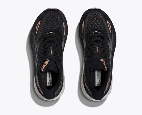 Hoka Clifton 9 W Black/Rose Gold