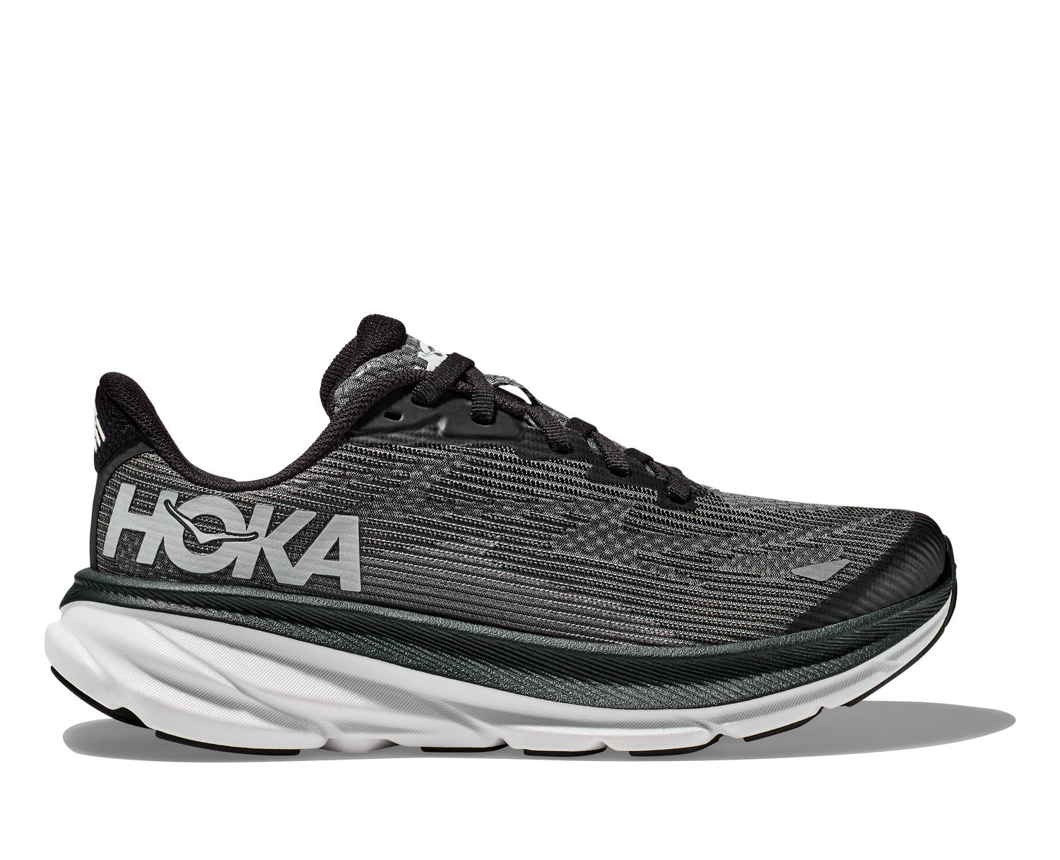 Hoka Clifton 9 Kids Black/White