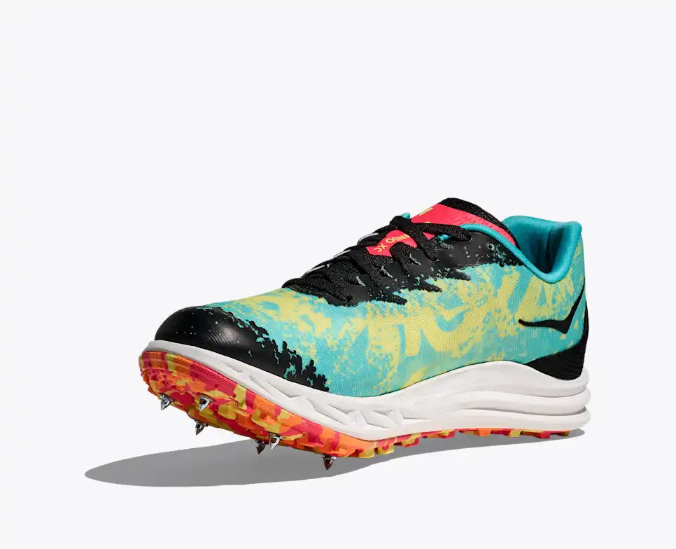 Hoka Crescendo XC Spikes Cielo Blue/Yuzu