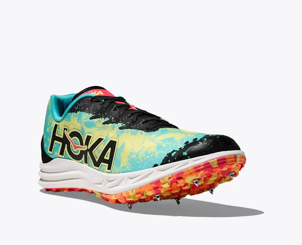 Hoka Crescendo XC Spikes Cielo Blue/Yuzu