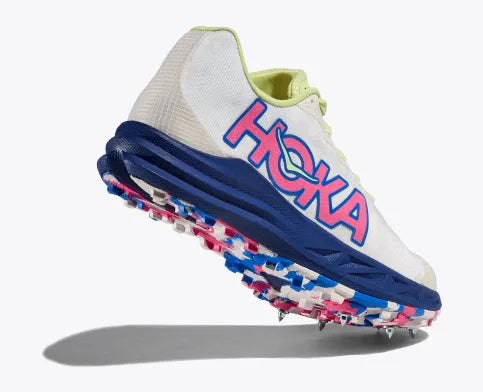 Hoka Crescendo XC Spikes Wht/Purp