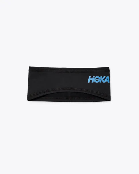 Hoka U Cold Snap Fleece Headband Black / Blue