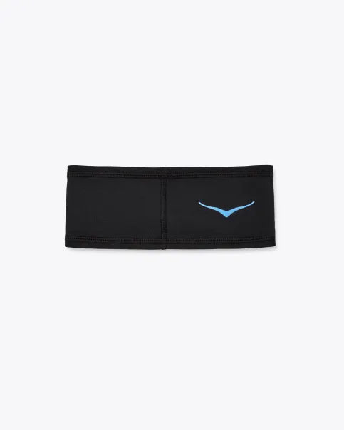 Hoka U Cold Snap Fleece Headband Black / Blue