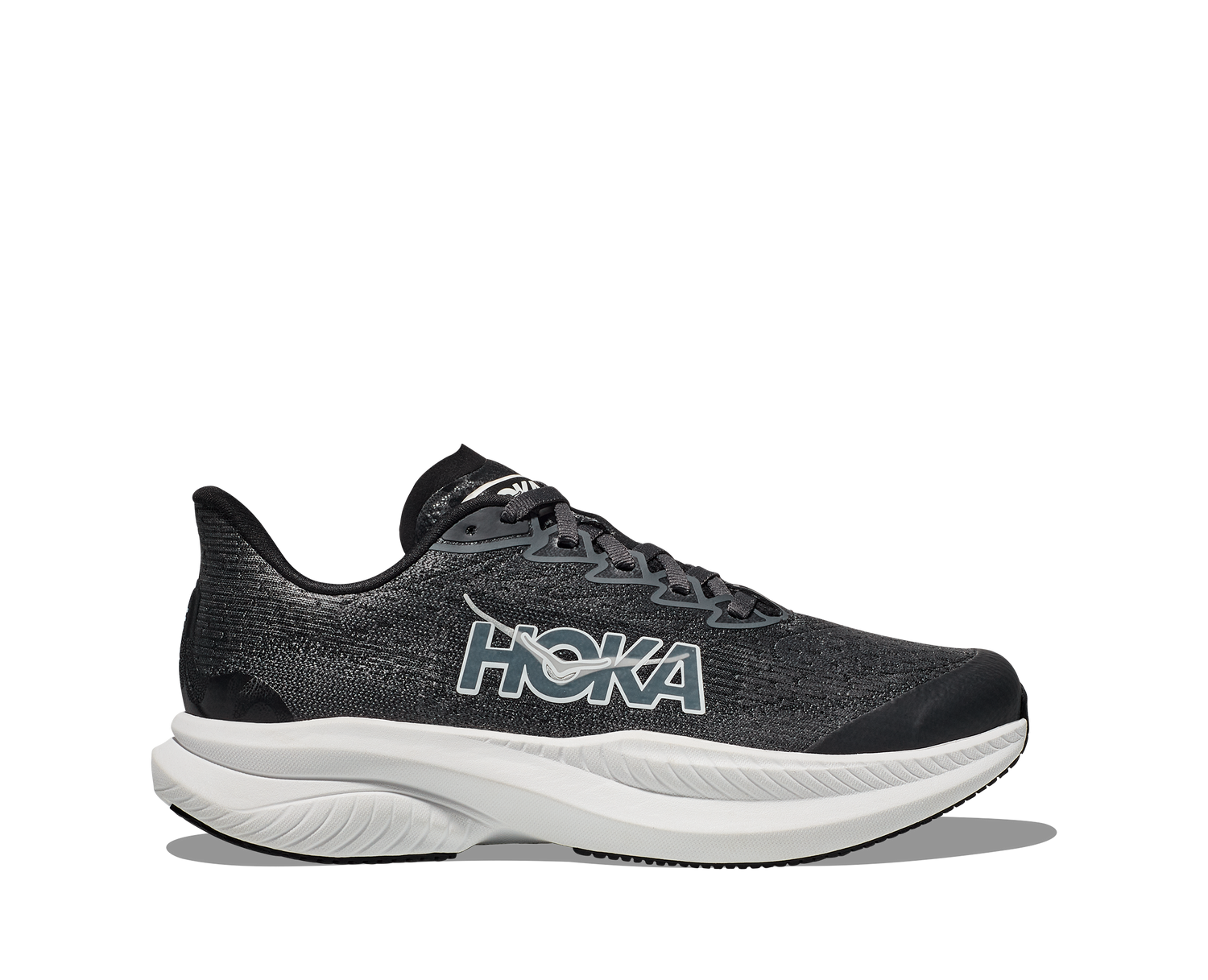 Hoka Mach 6 Kids Black/White