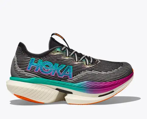 Hoka U Cielo X1 Black/Electric Aqua