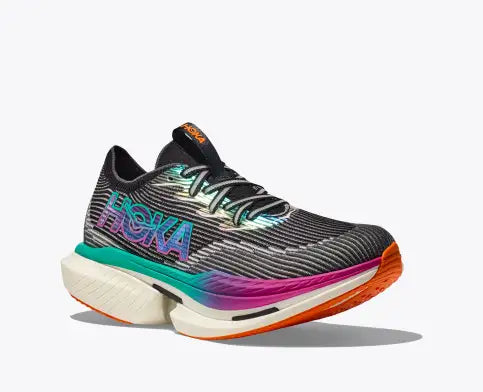 Hoka U Cielo X1 Black/Electric Aqua