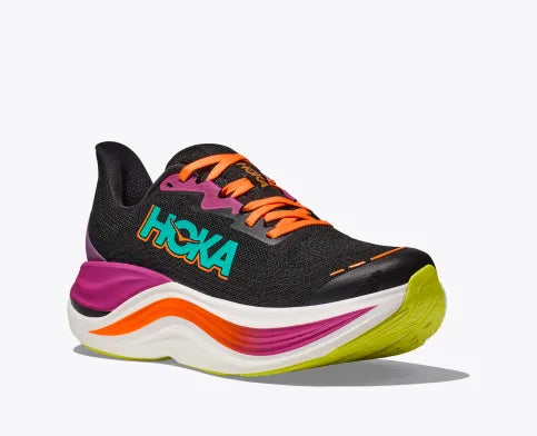 Hoka Skyward X W Black/Electric Aqua