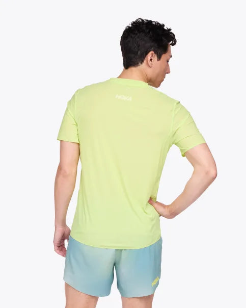 Hoka Airolite Run Tee M Lettuce