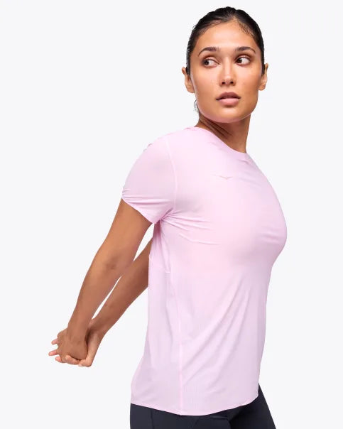 Hoka Airolite Run Tee W Pink Twilight