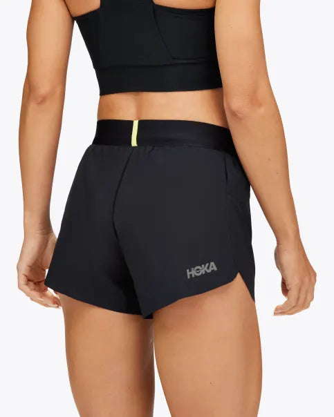 Hoka Race Day Split Short W Blk