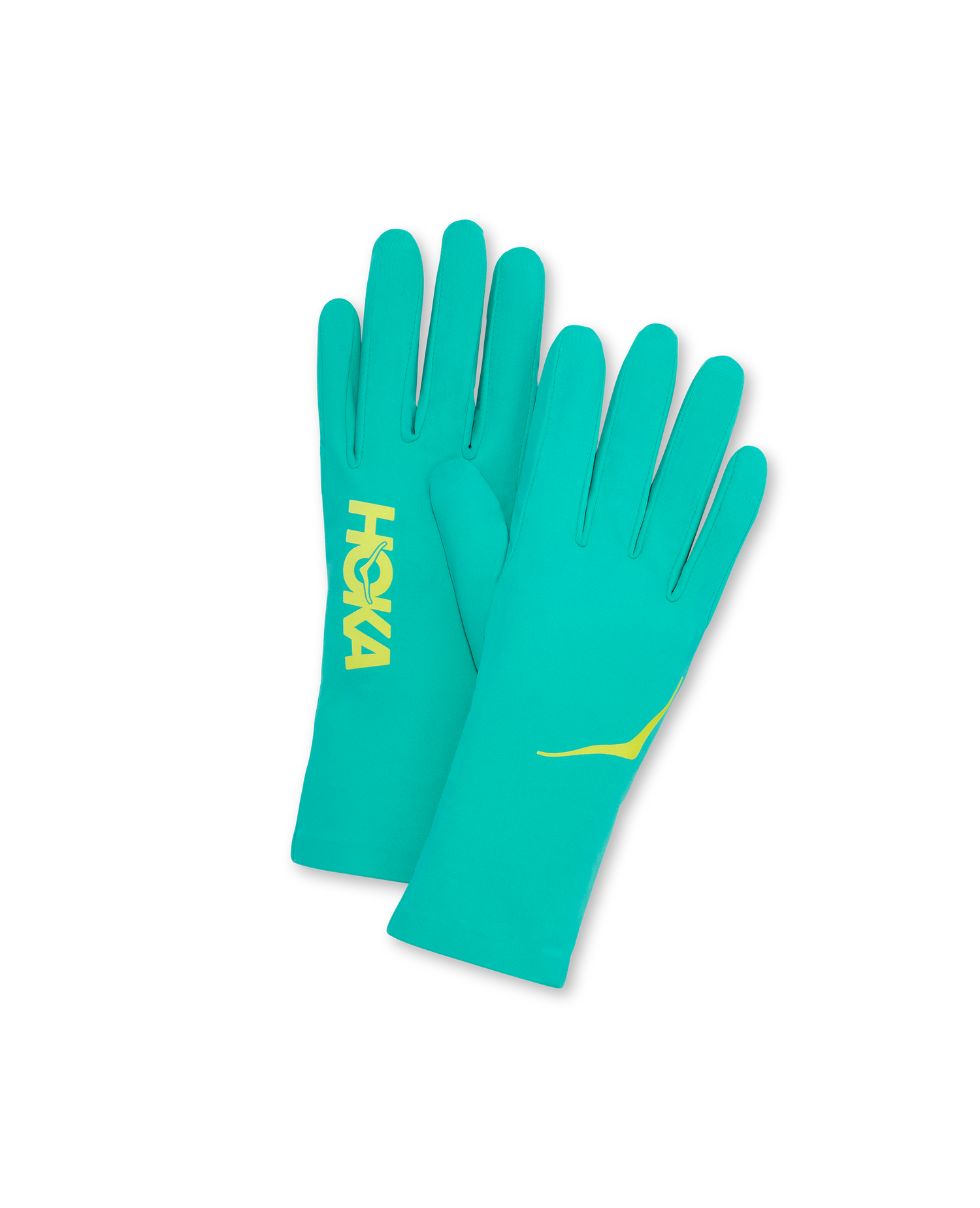 Hoka One Airolite Run Gloves Electric Aqua