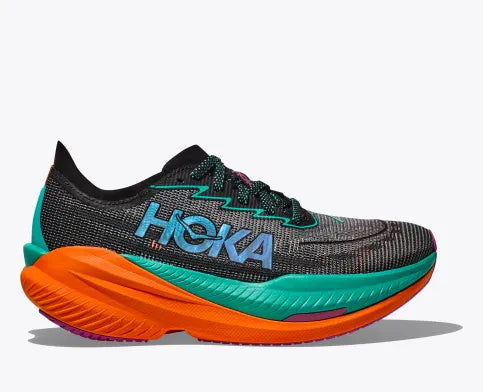 Hoka Mach X 2 M Black/Electric Aqua