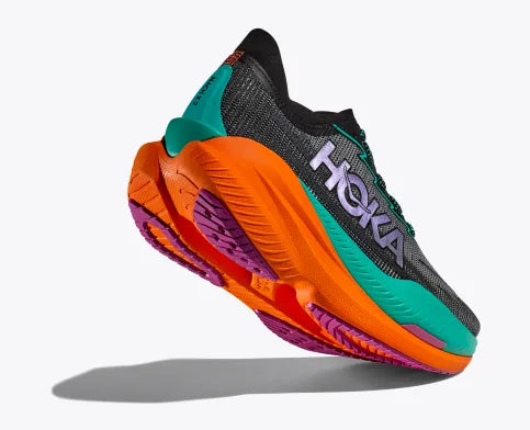 Hoka Mach X 2 W Black/Electric Aqua