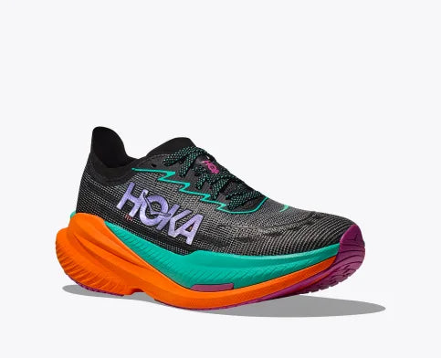 Hoka Mach X 2 W Black/Electric Aqua