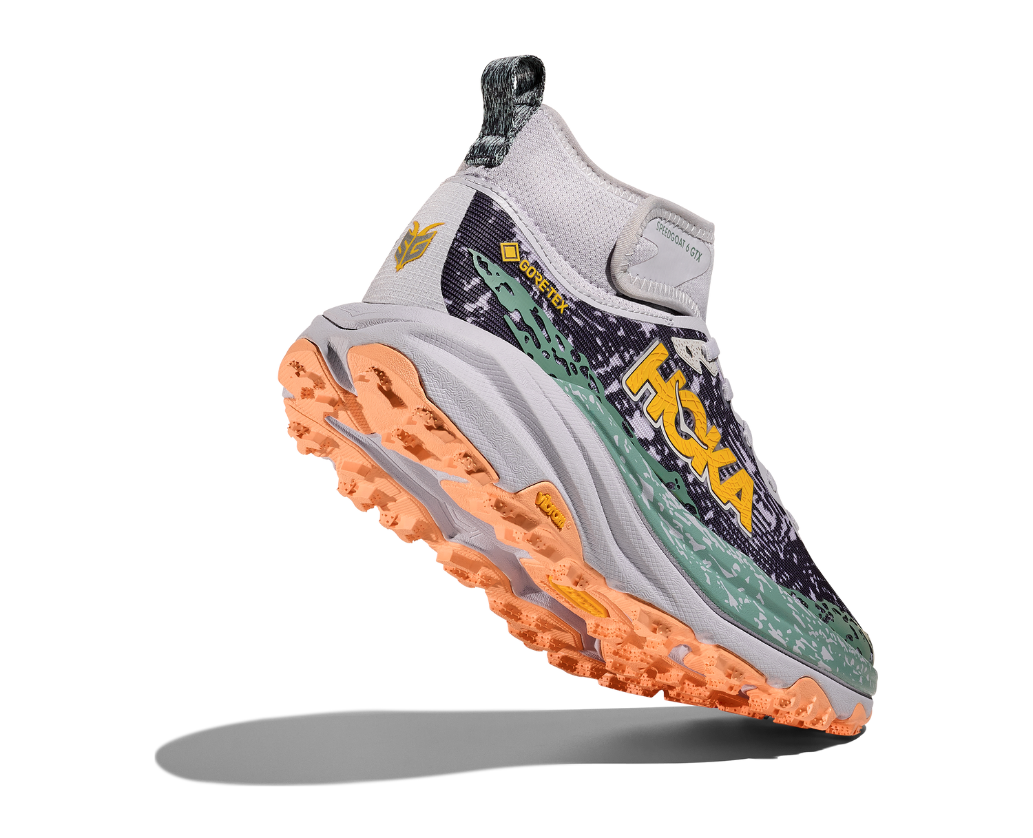 Hoka Speedgoat 6 Mid GTX W Ash Grey