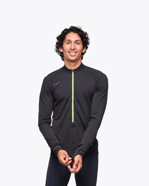 Hoka BaseZip Long Sleeve M Black