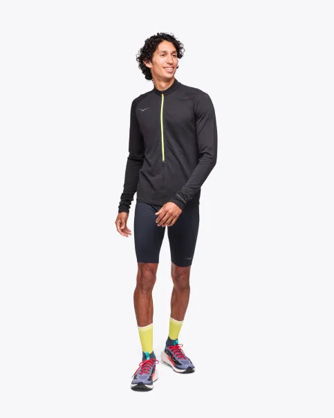 Hoka BaseZip Long Sleeve M Black