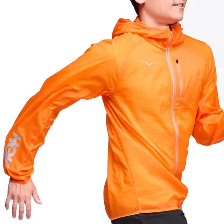 Hoka Skyflow Jacket Viz M Electric Tangerine