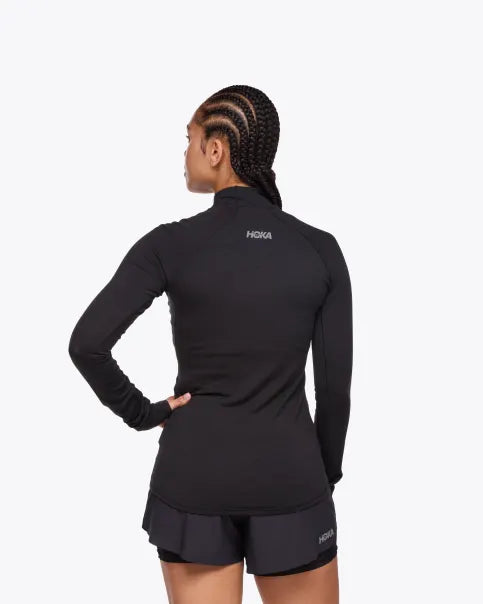 Hoka Basezip Long Sleeve W Black