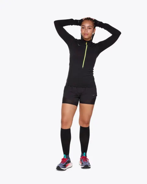 Hoka Basezip Long Sleeve W Black