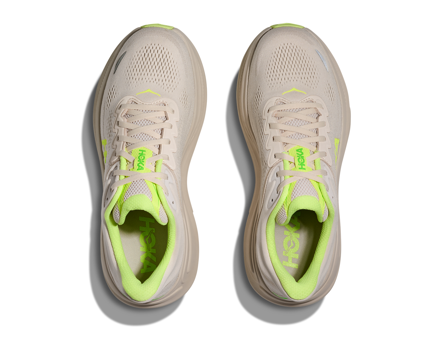 Hoka Bondi 9 M Grout/Neon Yuzu