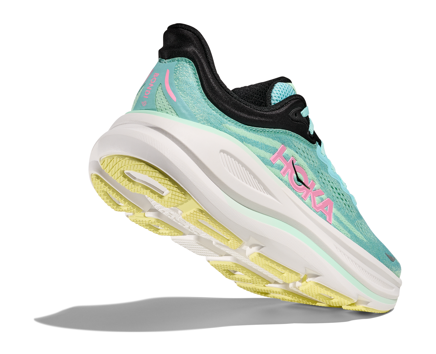 Hoka Bondi 9 W Blue Spark/Mint