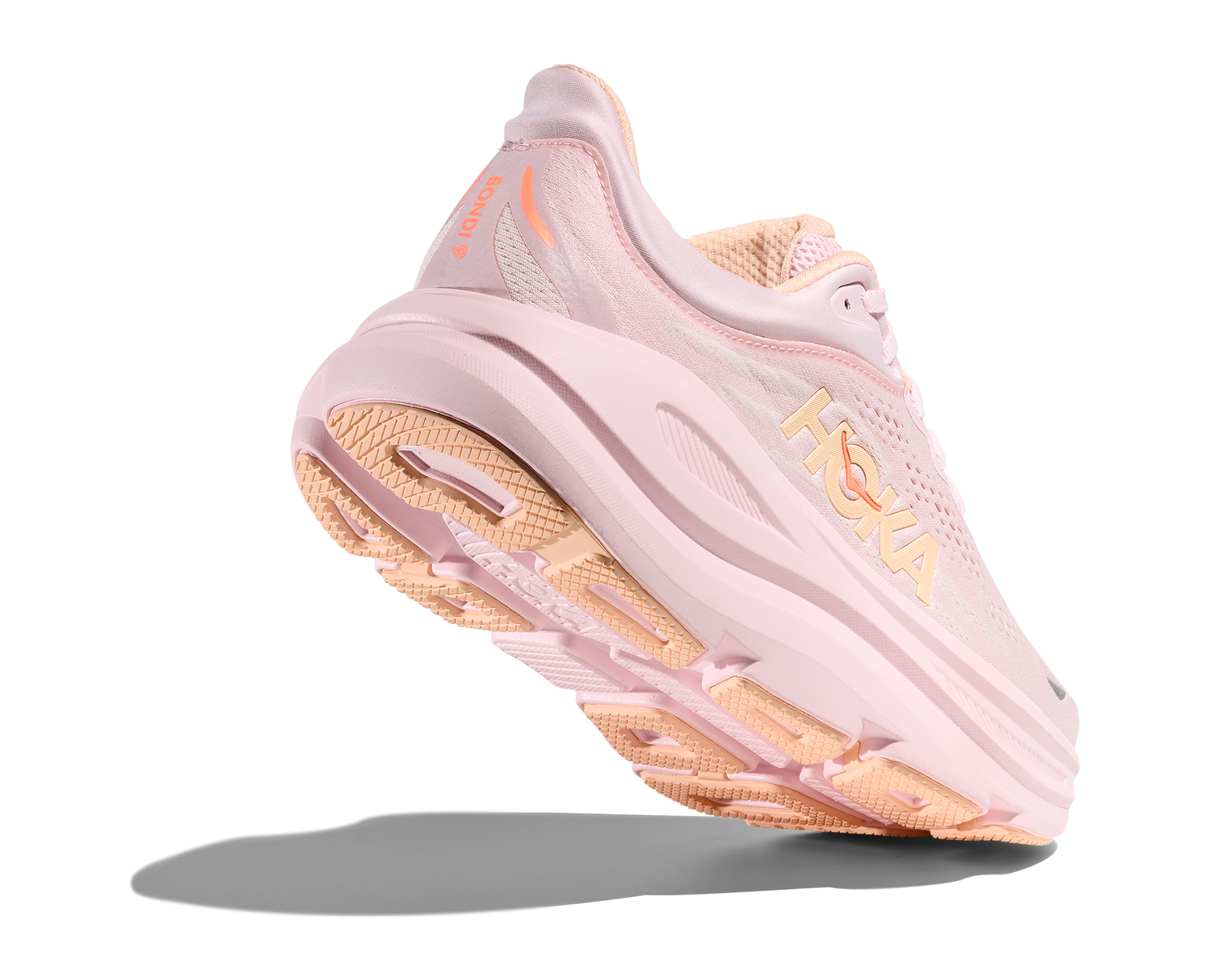 Hoka Bondi 9 W Lilac Cream/Tangerine