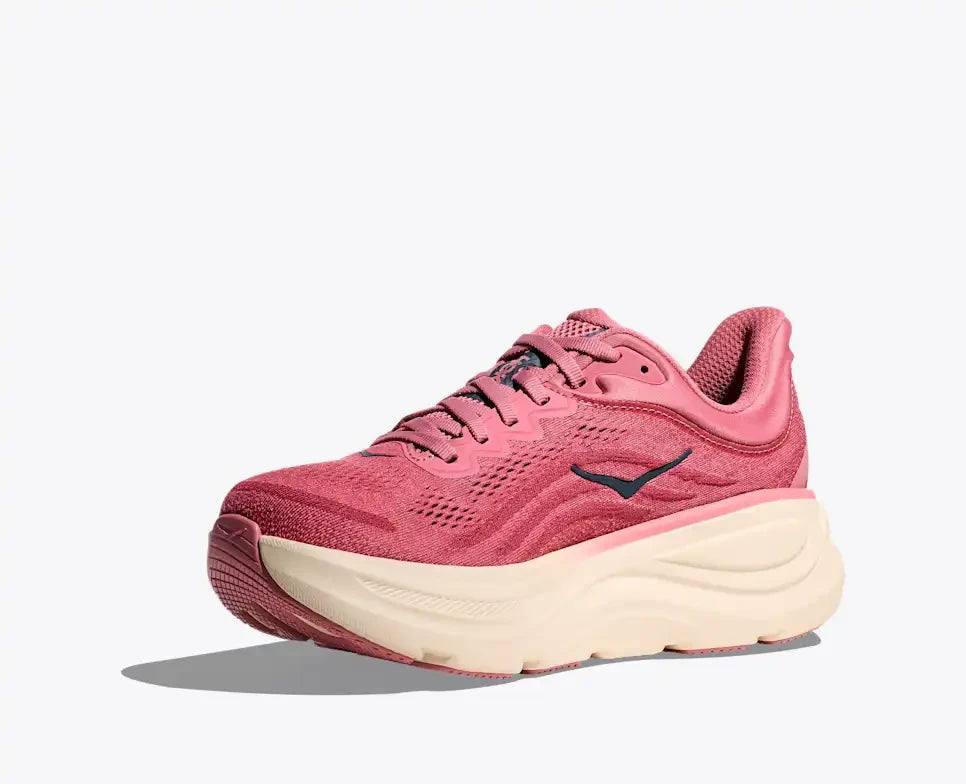 Hoka Bondi 9 Wide W Lingonberry