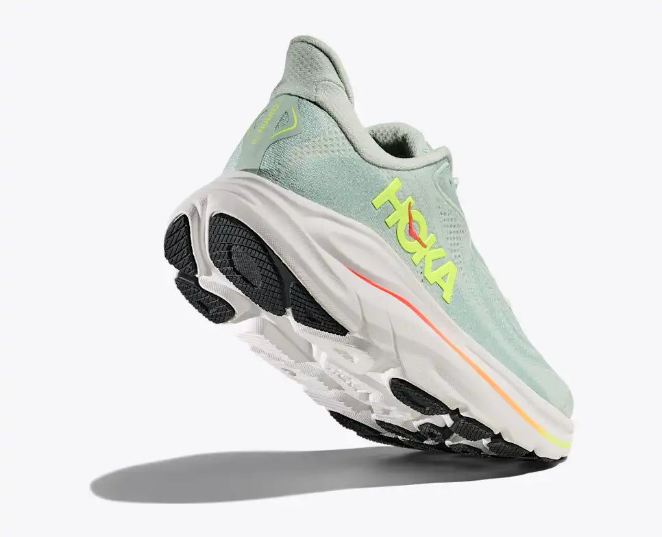 Hoka Clifton 10 W Seaglass/Neon Flame