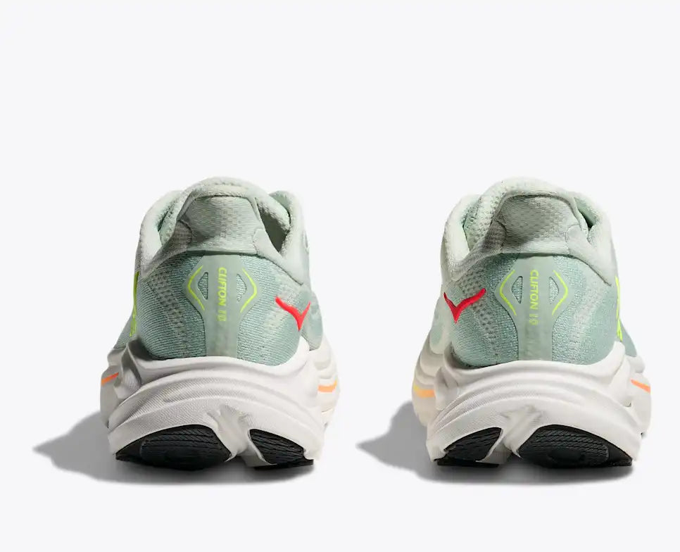 Hoka Clifton 10 W Seaglass/Neon Flame