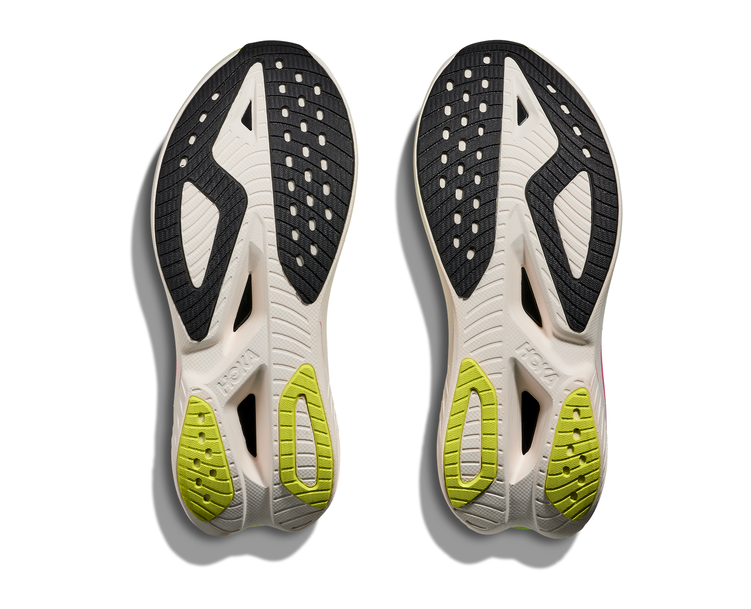 Hoka Mach X3 W White/Neon Lime