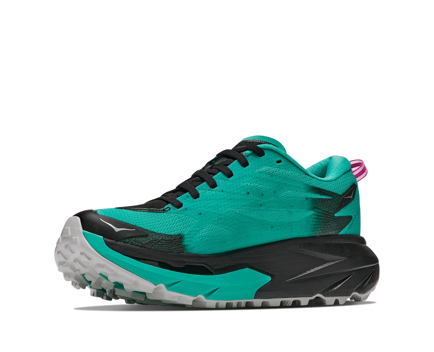 Hoka Mafate 5 W Skyward Black / Electric Aqua