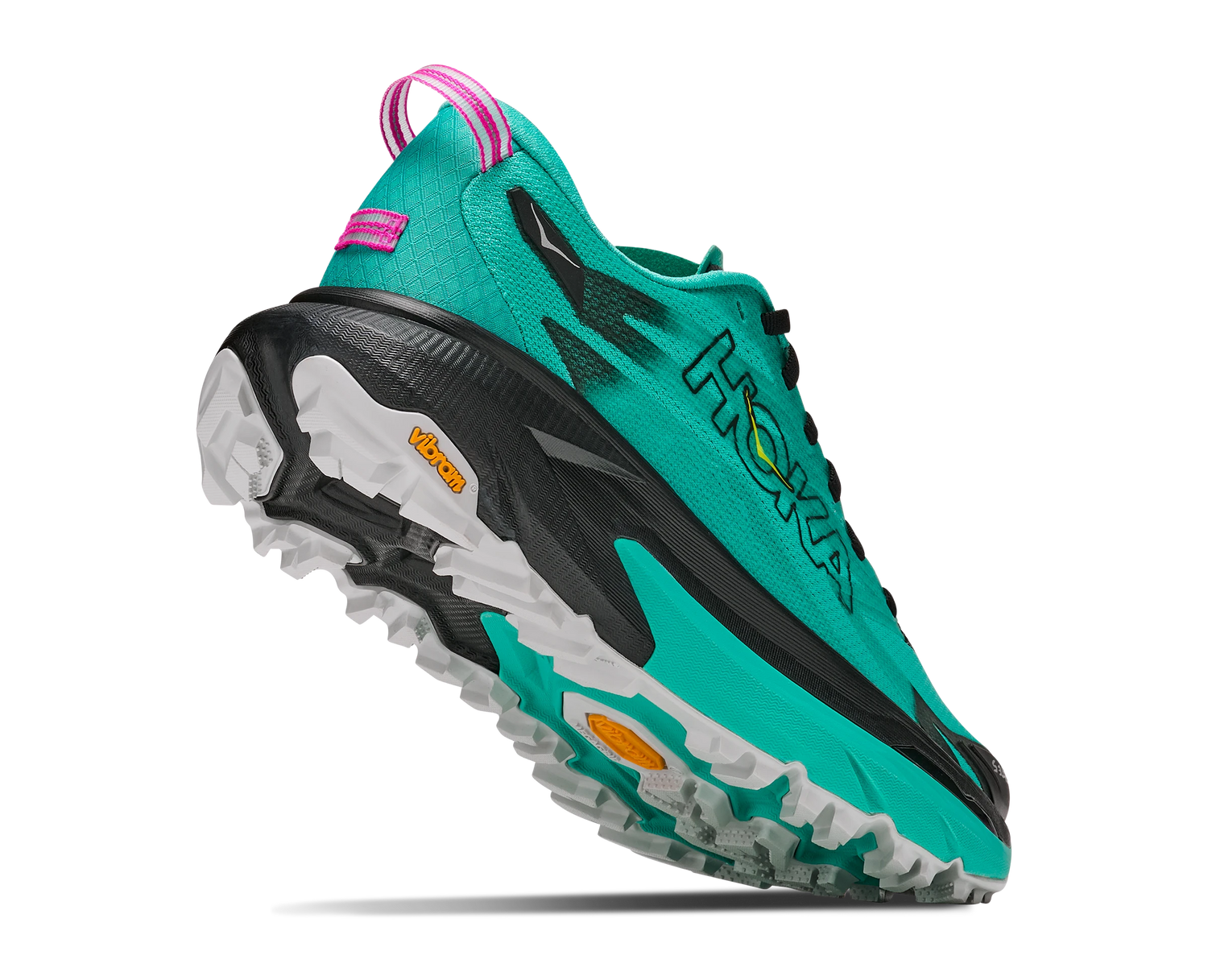 Hoka Mafate 5 W Skyward Black / Electric Aqua