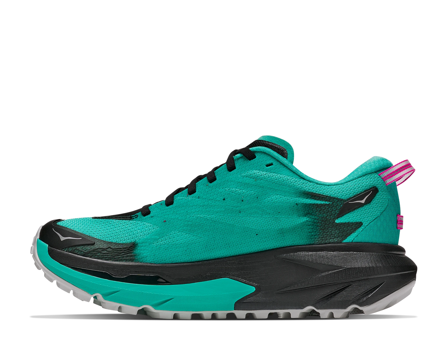 Hoka Mafate 5 W Skyward Black / Electric Aqua