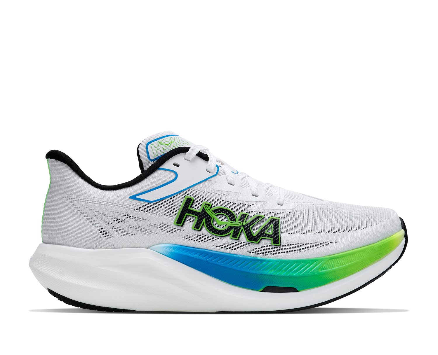 Hoka Rocket X 3 U Frost/Electric Lime