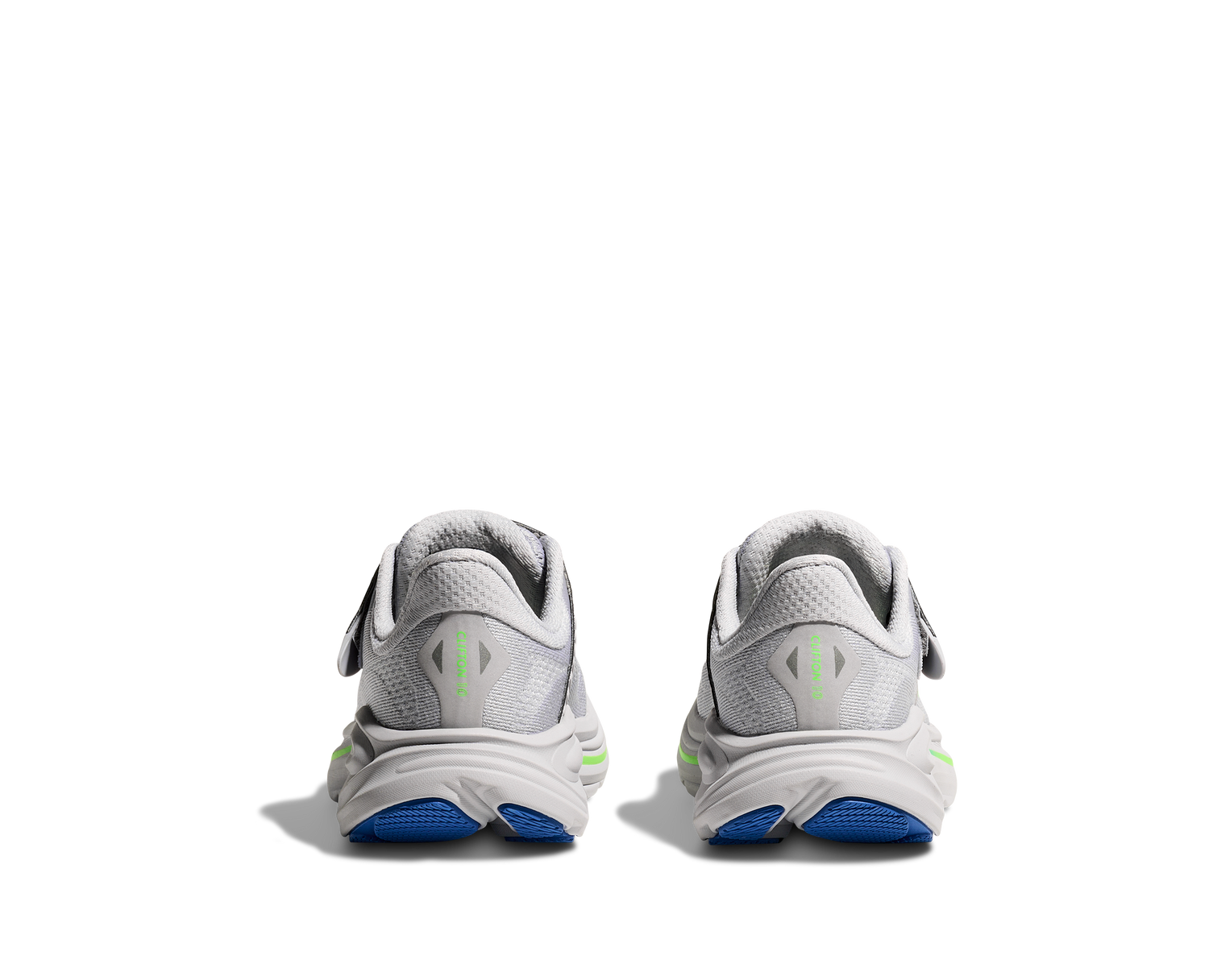 Hoka Clifton 10 LK Ash Grey/Neon Green