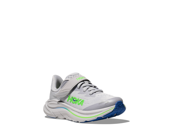 Hoka Clifton 10 LK Ash Grey/Neon Green