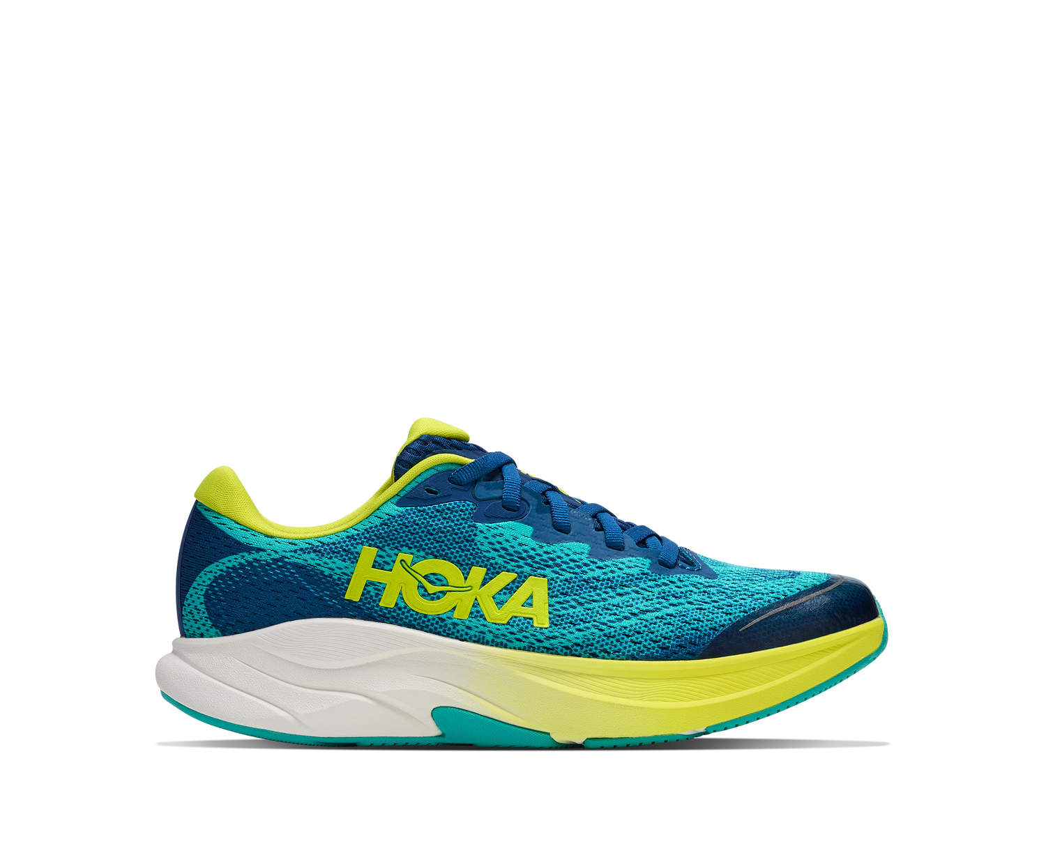 Hoka Rincon 4 Big K Electric Aqua/Citrus